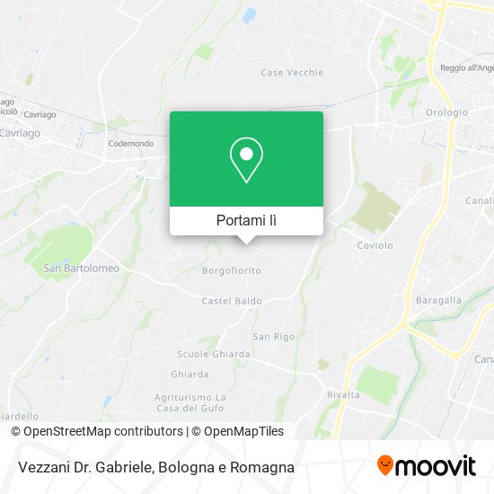 Mappa Vezzani Dr. Gabriele