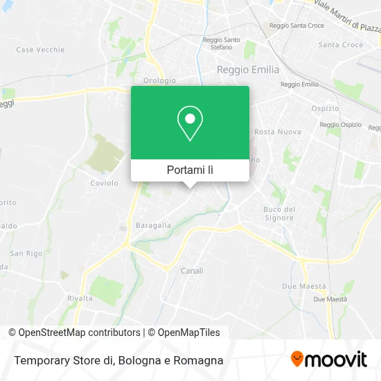Mappa Temporary Store di