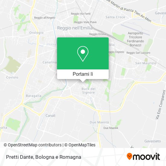 Mappa Pretti Dante