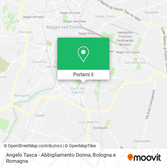 Mappa Angelo Tasca - Abbigliamento Donna