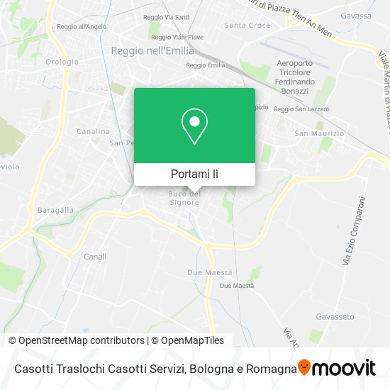 Mappa Casotti Traslochi Casotti Servizi