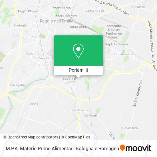 Mappa M.P.A. Materie Prime Alimentari