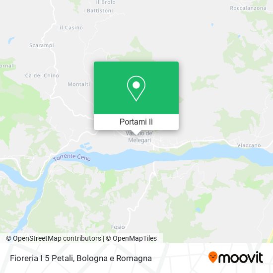 Mappa Fioreria I 5 Petali