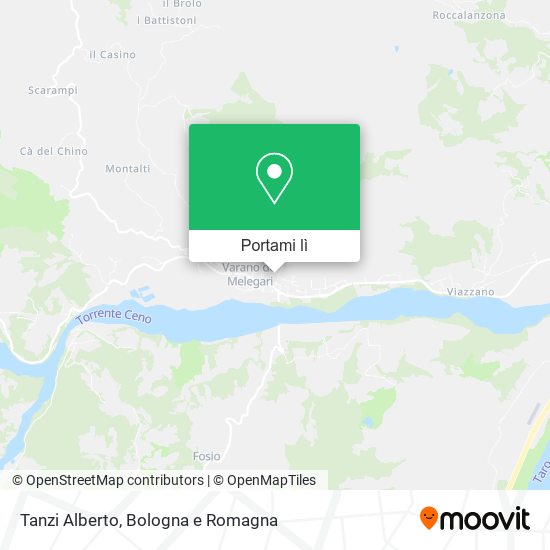 Mappa Tanzi Alberto