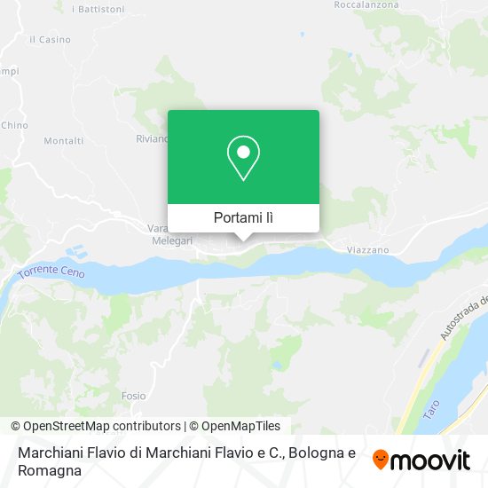 Mappa Marchiani Flavio di Marchiani Flavio e C.