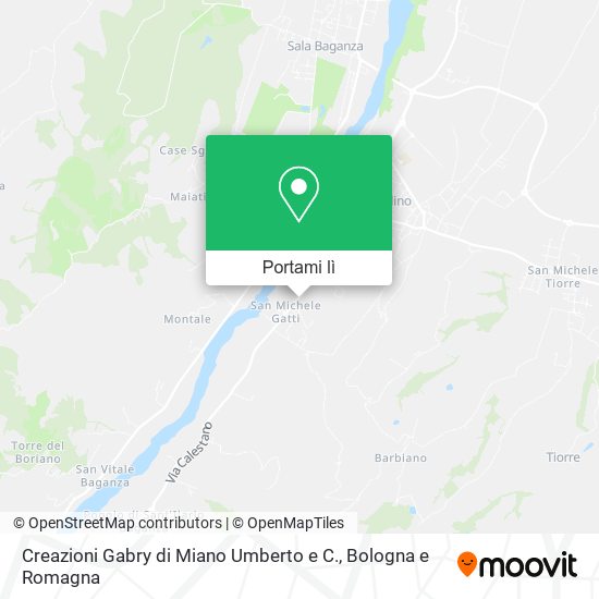 Mappa Creazioni Gabry di Miano Umberto e C.