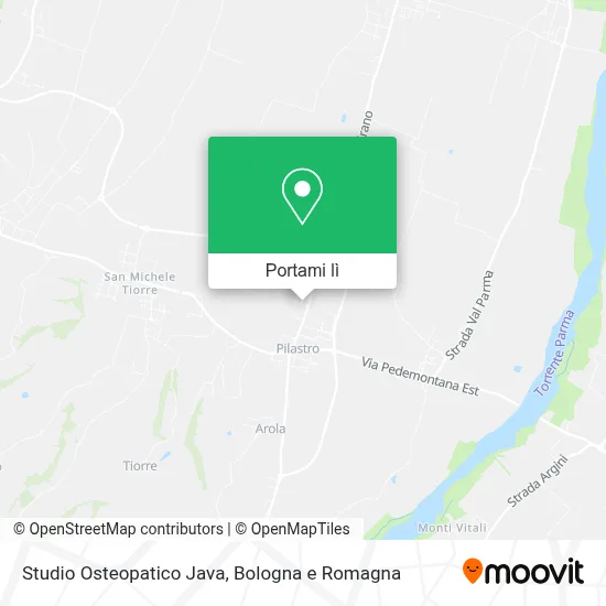 Mappa Studio Osteopatico Java