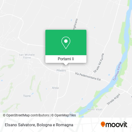 Mappa Elsano Salvatore