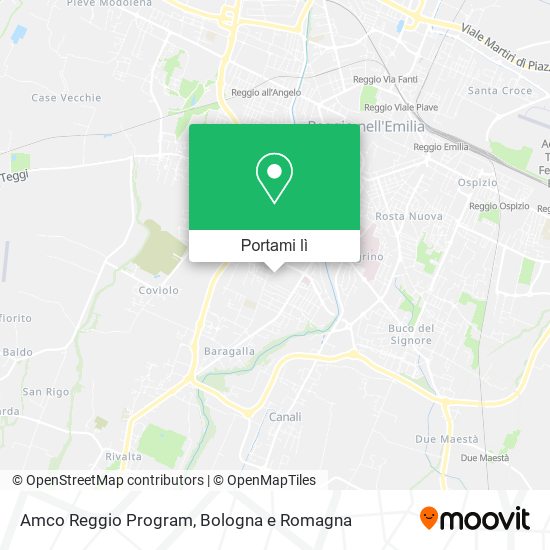Mappa Amco Reggio Program