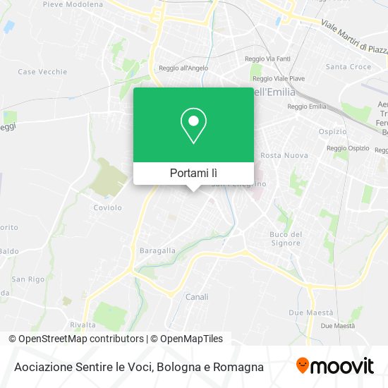 Mappa Aociazione Sentire le Voci