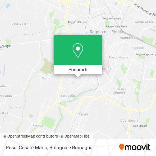 Mappa Pesci Cesare Mario