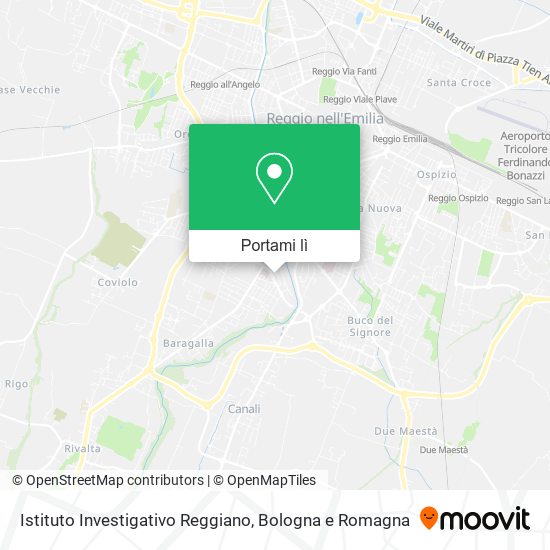 Mappa Istituto Investigativo Reggiano