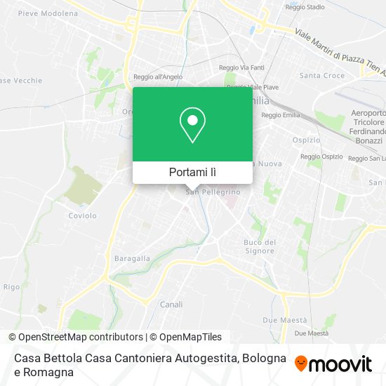 Mappa Casa Bettola Casa Cantoniera Autogestita
