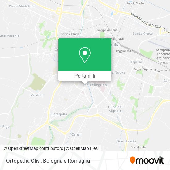 Mappa Ortopedia Olivi