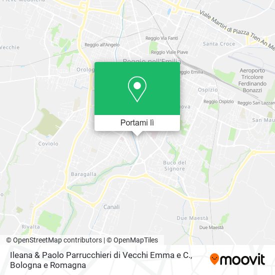 Mappa Ileana & Paolo Parrucchieri di Vecchi Emma e C.