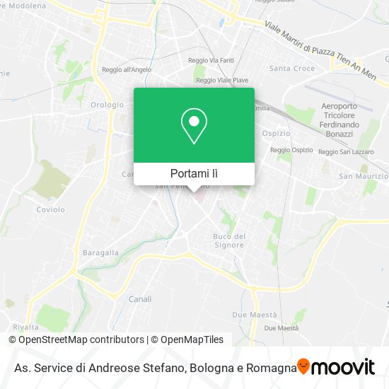 Mappa As. Service di Andreose Stefano