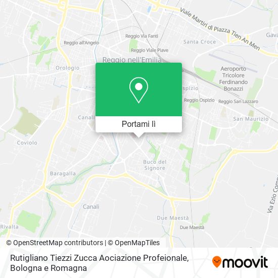 Mappa Rutigliano Tiezzi Zucca Aociazione Profeionale