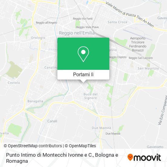 Mappa Punto Intimo di Montecchi Ivonne e C.