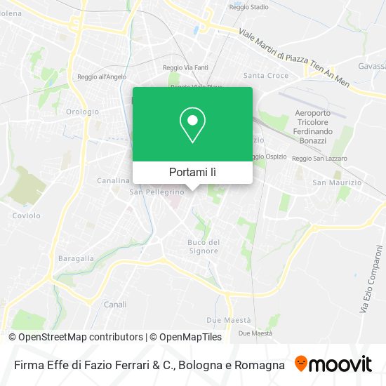 Mappa Firma Effe di Fazio Ferrari & C.