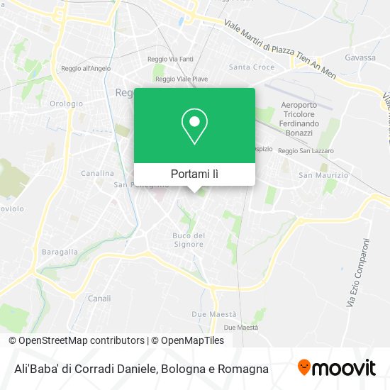 Mappa Ali'Baba' di Corradi Daniele