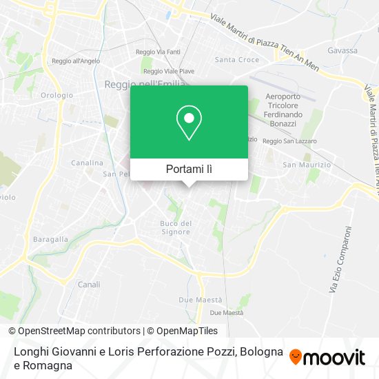 Mappa Longhi Giovanni e Loris Perforazione Pozzi