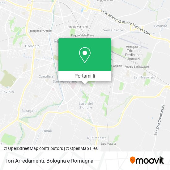 Mappa Iori Arredamenti