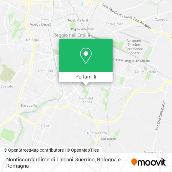 Mappa Nontiscordardime di Tincani Guerrino