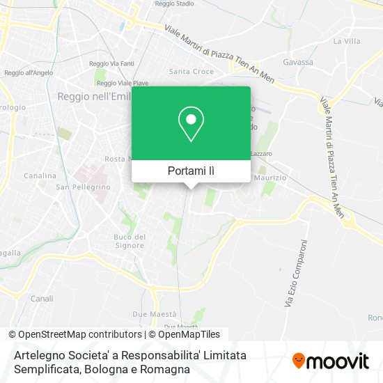 Mappa Artelegno Societa' a Responsabilita' Limitata Semplificata