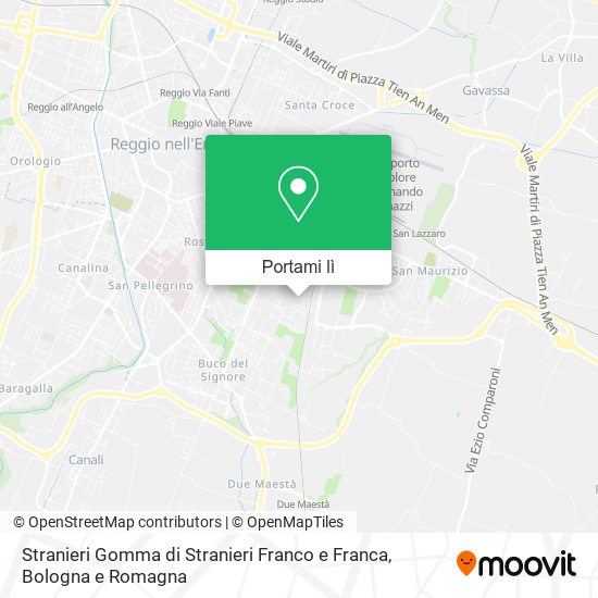 Mappa Stranieri Gomma di Stranieri Franco e Franca