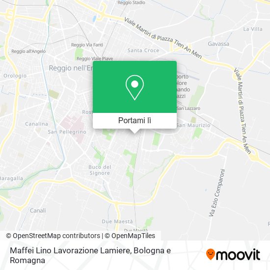Mappa Maffei Lino Lavorazione Lamiere