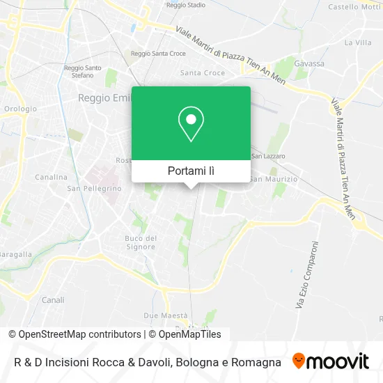 Mappa R & D Incisioni Rocca & Davoli