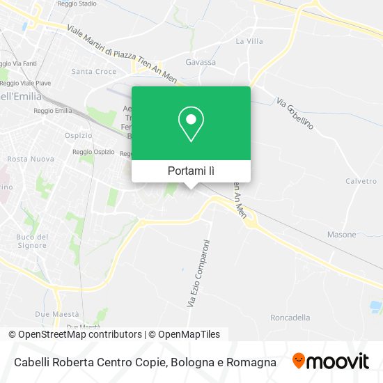 Mappa Cabelli Roberta Centro Copie