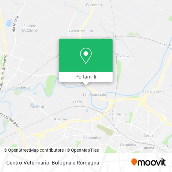 Mappa Centro Veterinario