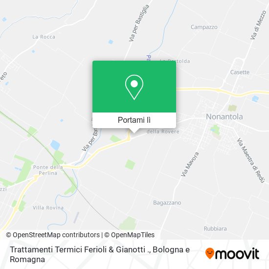 Mappa Trattamenti Termici Ferioli & Gianotti .