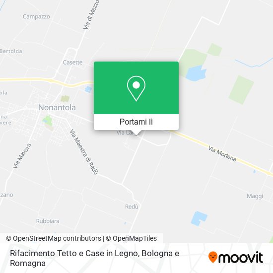 Mappa Rifacimento Tetto e Case in Legno
