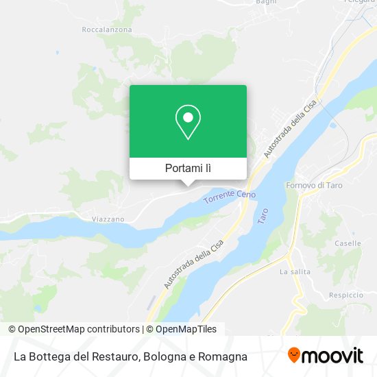 Mappa La Bottega del Restauro