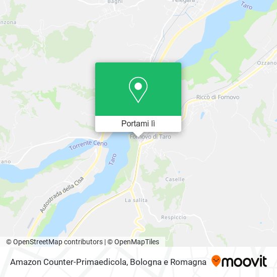 Mappa Amazon Counter-Primaedicola