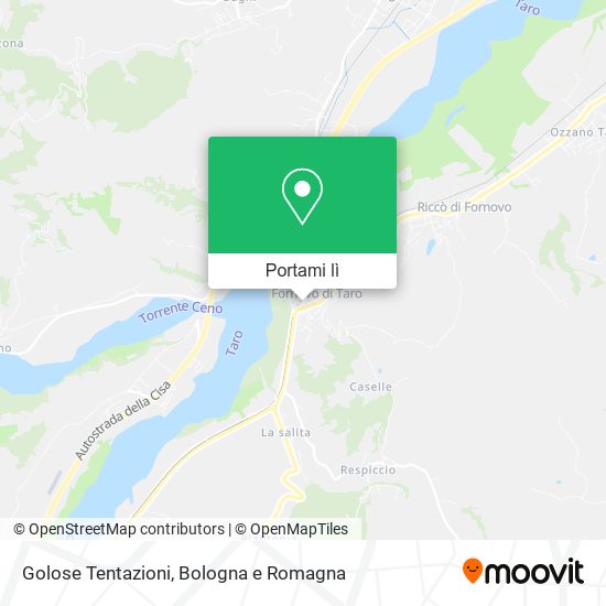 Mappa Golose Tentazioni
