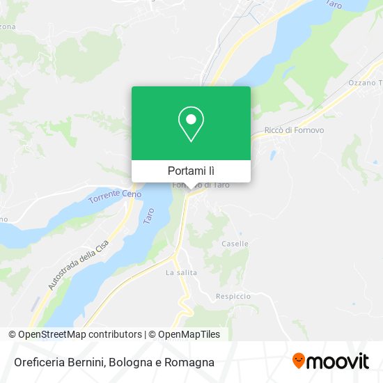 Mappa Oreficeria Bernini