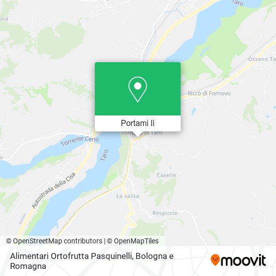 Mappa Alimentari Ortofrutta Pasquinelli