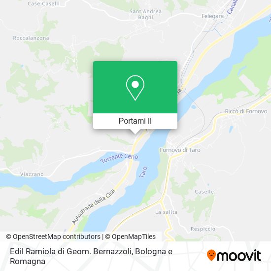 Mappa Edil Ramiola di Geom. Bernazzoli