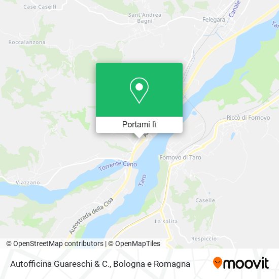 Mappa Autofficina Guareschi & C.