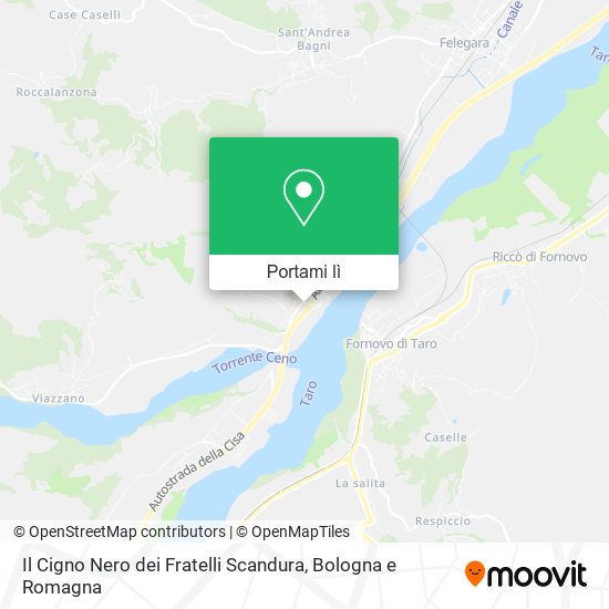 Mappa Il Cigno Nero dei Fratelli Scandura