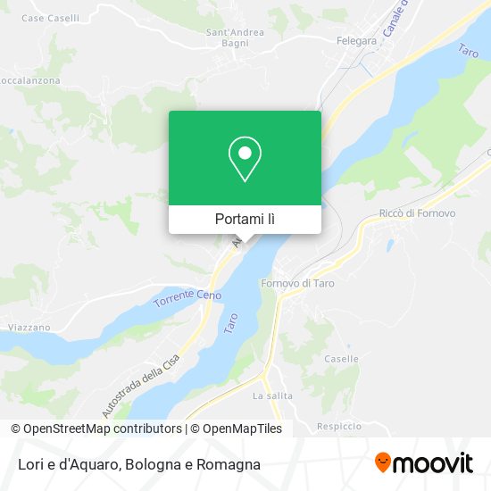 Mappa Lori e d'Aquaro