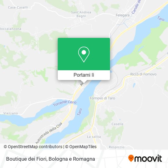Mappa Boutique dei Fiori