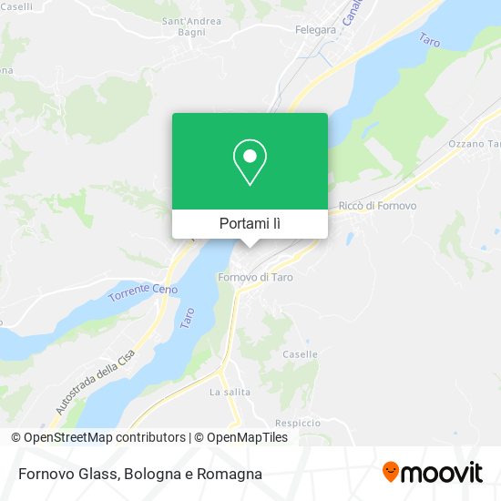 Mappa Fornovo Glass