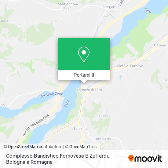 Mappa Complesso Bandistico Fornovese E.Zuffardi