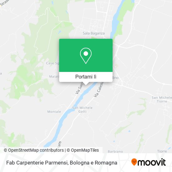 Mappa Fab Carpenterie Parmensi