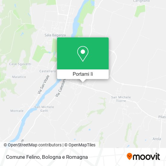 Mappa Comune Felino