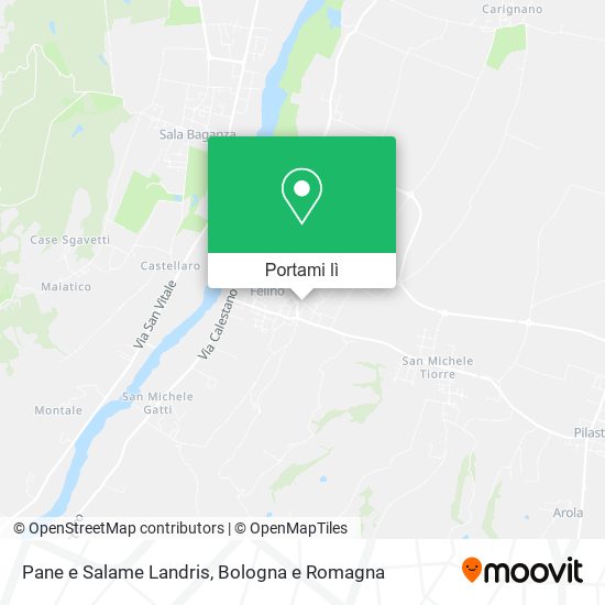 Mappa Pane e Salame Landris